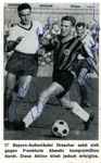 Saison 1965/1966 Faber Sammelbild (Drescher (FCB)  - Lindner - Kupferschmidt)