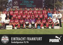 Programm Bundesliga 1995/96 VfB Stuttgart Eintracht Frankfurt 