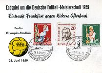 Postkarte zum Endspiel